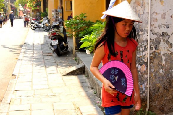 Hoi An dziewczynka